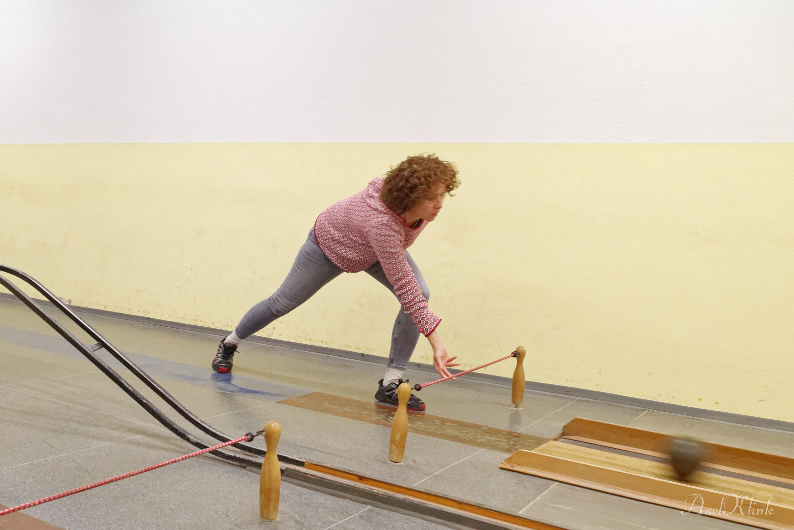 Yvette, mit Bestnoten in der Haltung