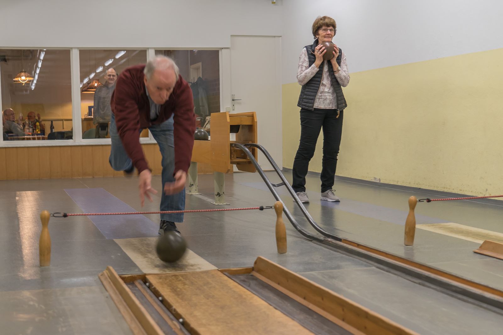 Klaus hat dreimal 9 geschafft