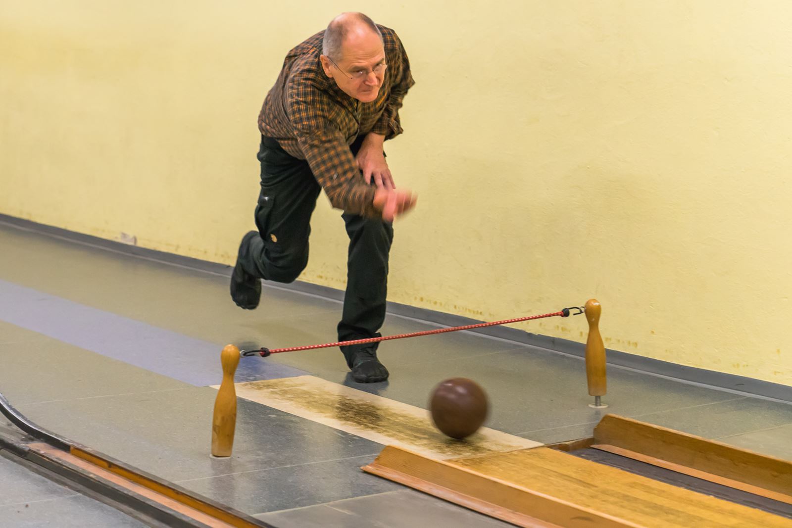 Ludwig mit viel Speed