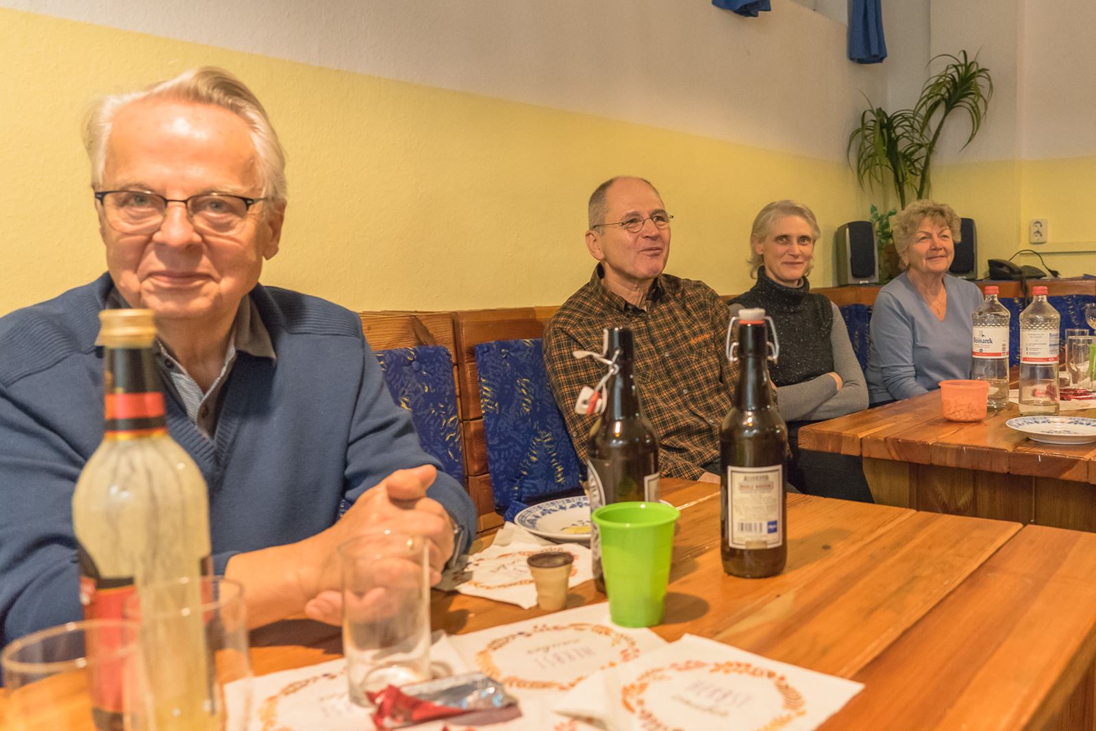 die fröhliche Runde