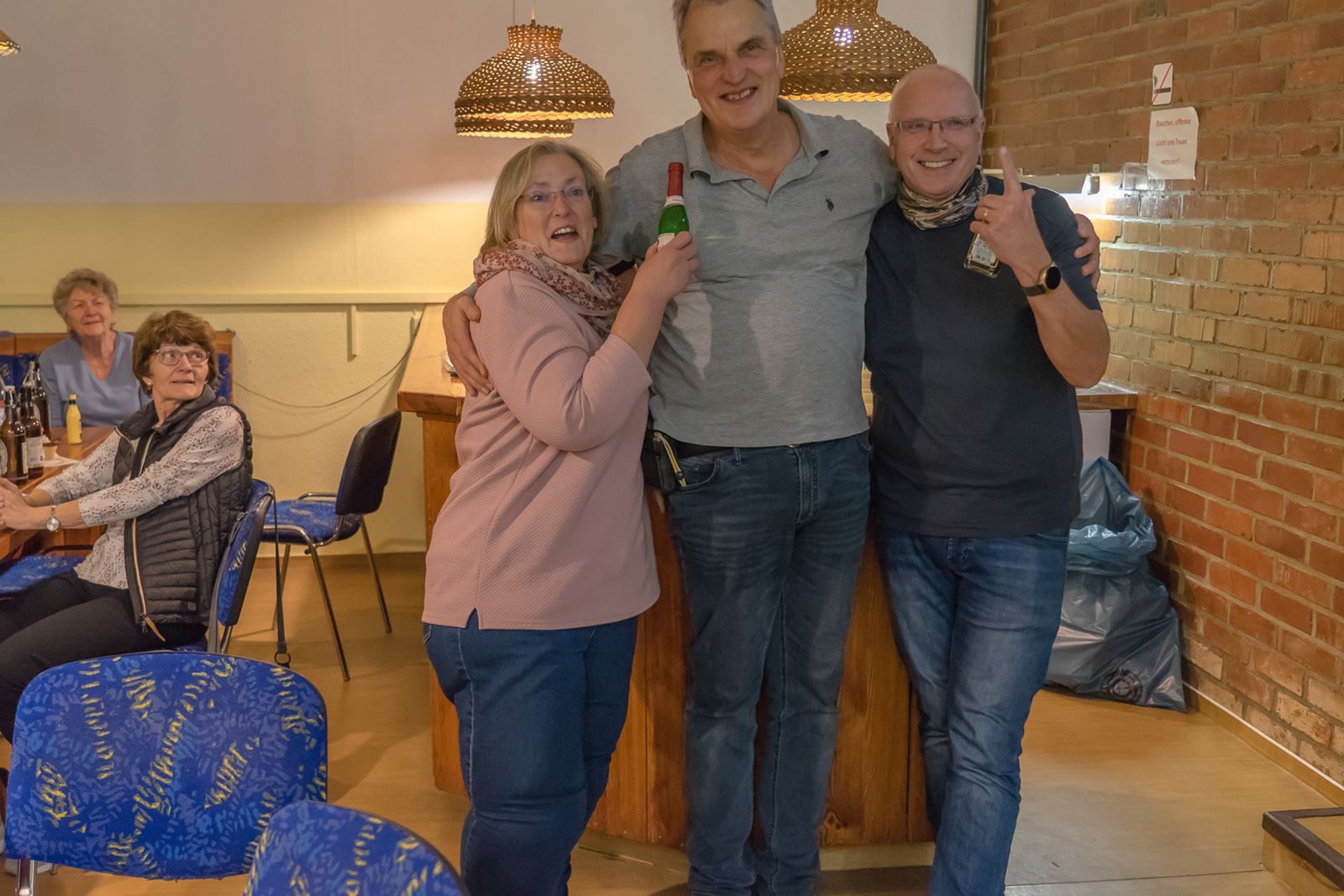 Axel mit zwei Preiträgern