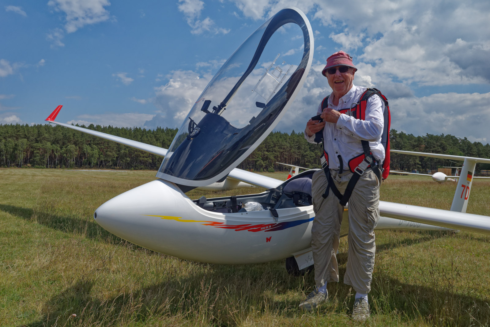 Vorbereiten zum Start