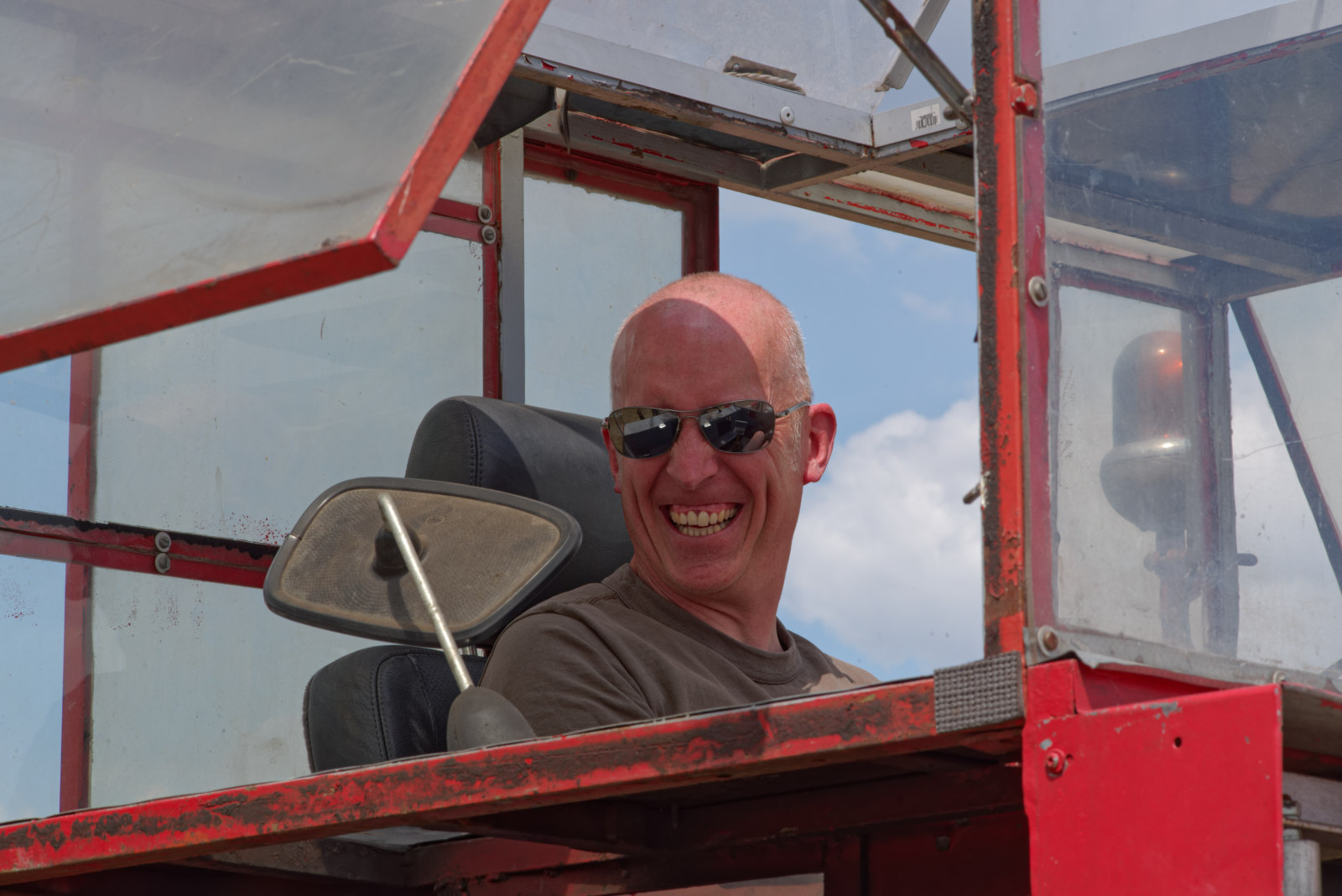 der Mann an der Winde