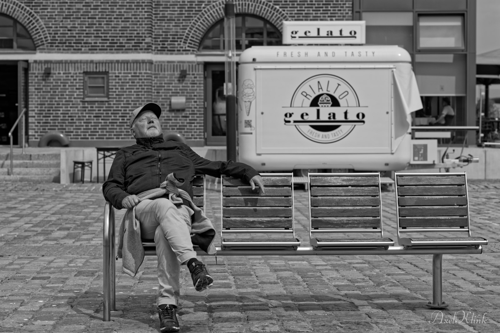 Eremit bei der Arbeit