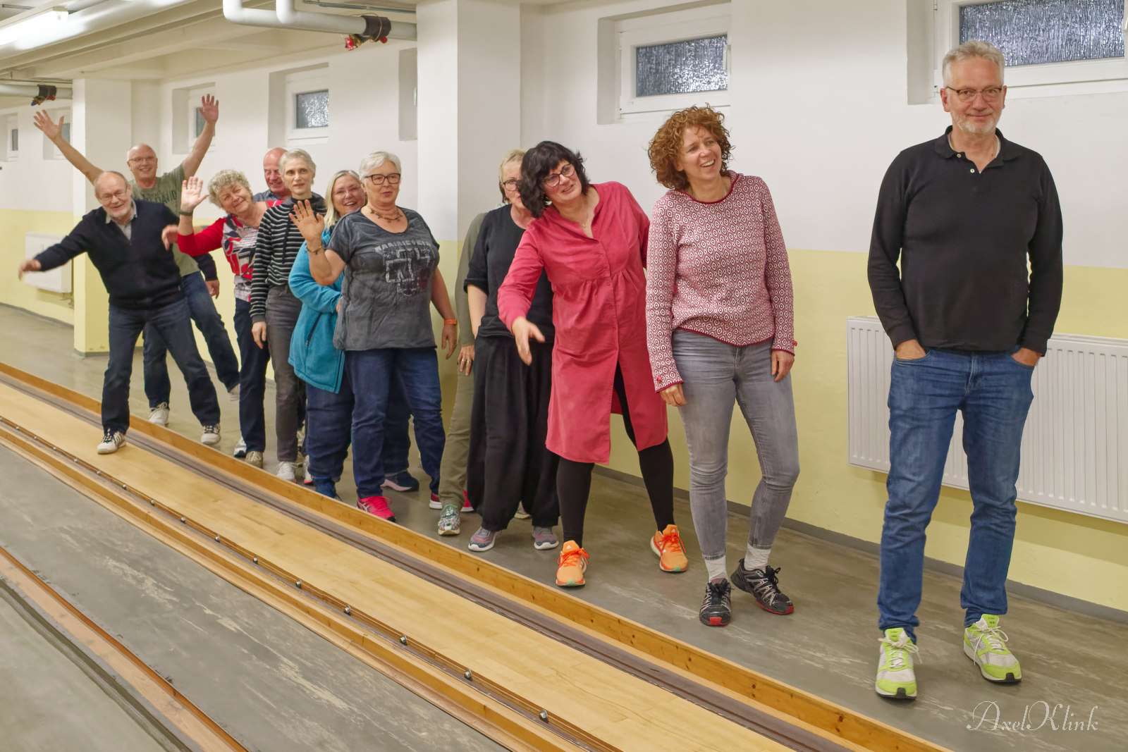 Abgang, nach der Banane